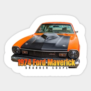 1974 Ford Maverick Grabber Coupe Sticker